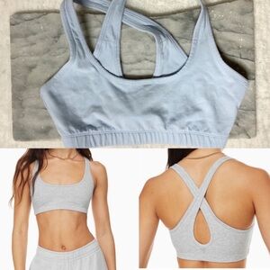 Tna Chill Rise Bra Top Size XS Baby Blue